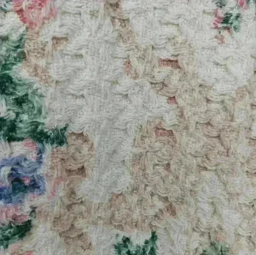 Womens Heavy knit sweater floral boho. Grandmacore cottagecore fairycore knit - Picture 3 of 11